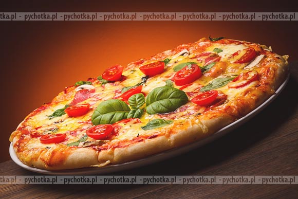 Pizza Z Pomidorami I Boczkiem